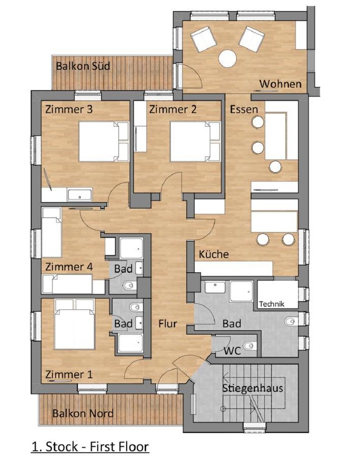 Апартаменты Haus Alton Фибербрюнн Экстерьер фото